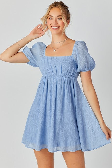 Maisie Tie-Back Baby Doll Dress – Taela Marie Boutique