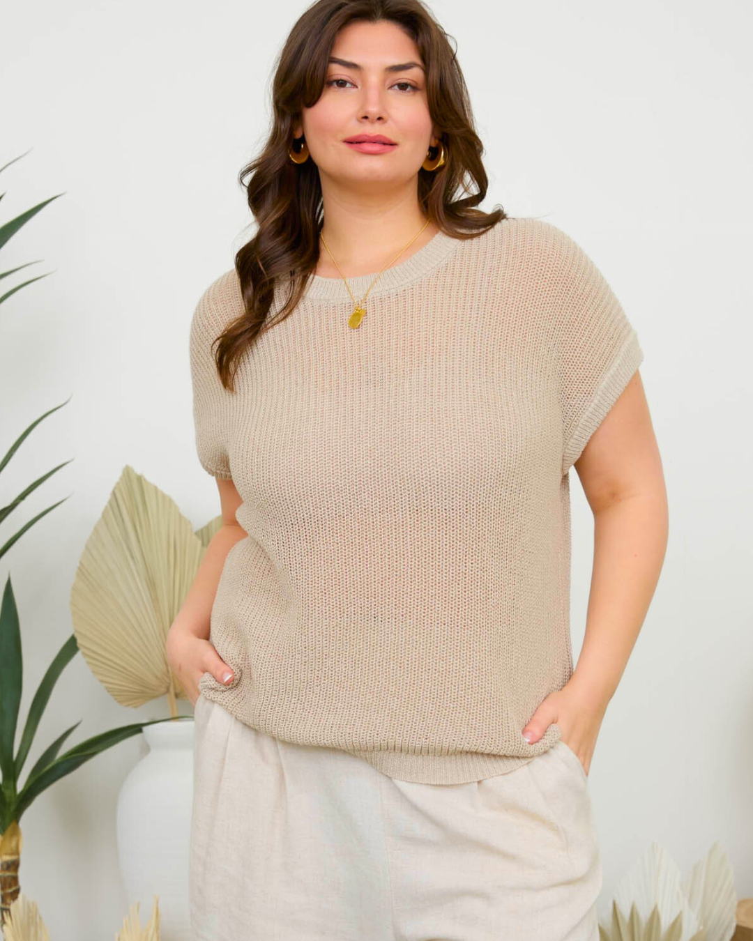 Harper Boxy Sweater - Plus