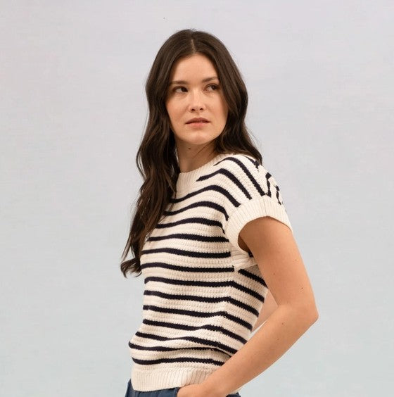 Cara Classic Stripe Sweater