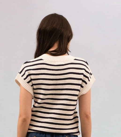 Cara Classic Stripe Sweater
