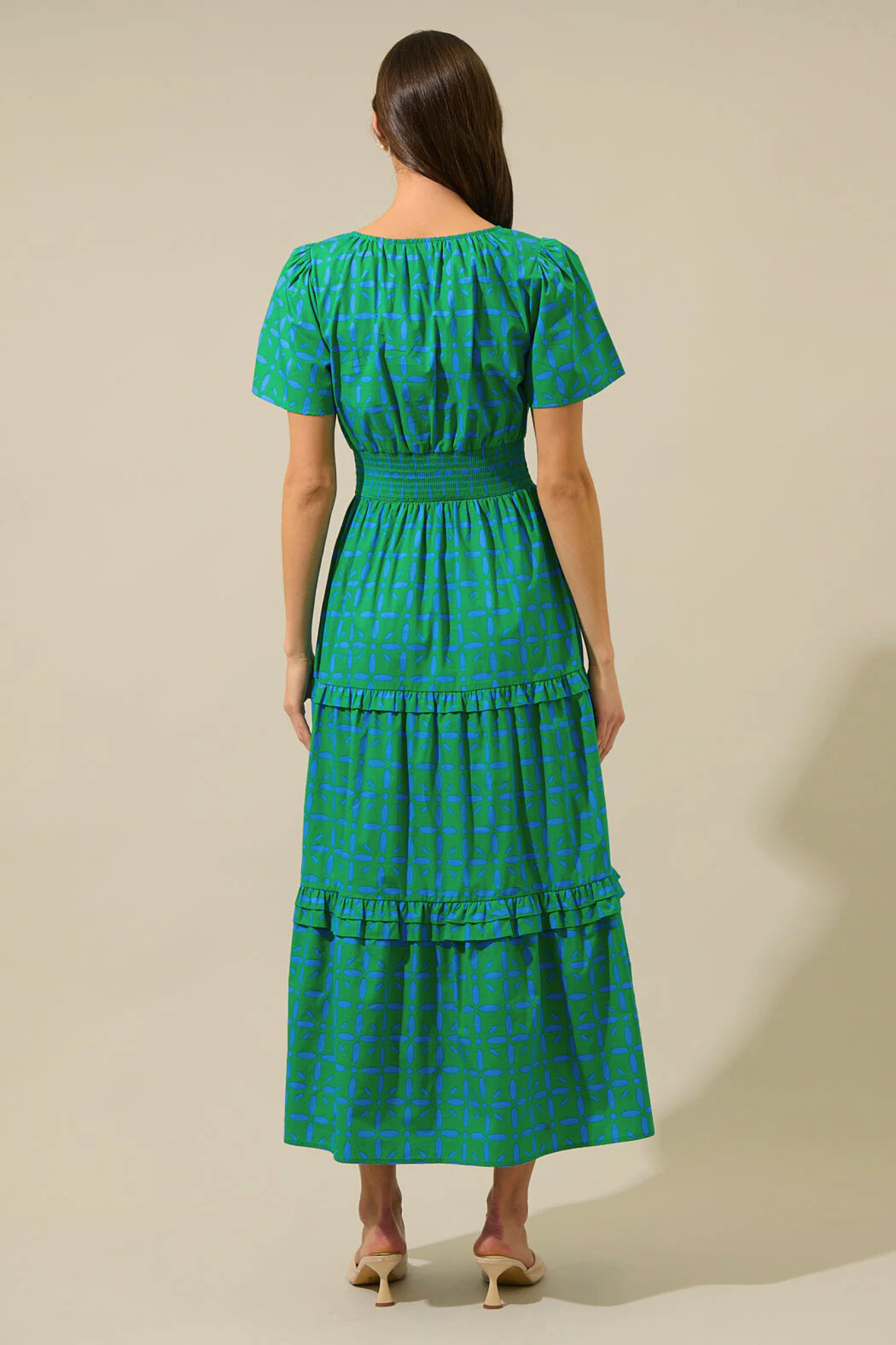 The Emerald Escape Tiered Maxi