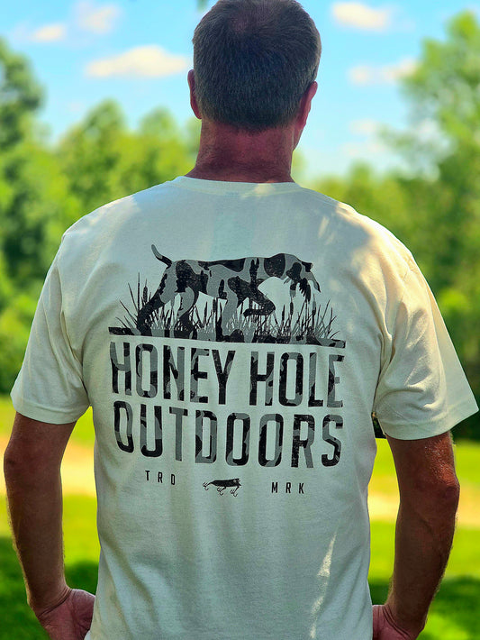 Honey Hole™ Trademark Tee - Camo Dog