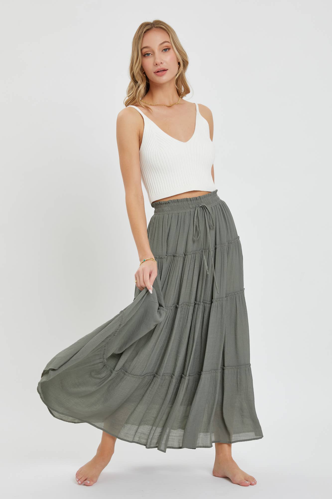 Simply Olive Maxi Skirt