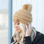 CC Cable Knit Pom Classic
