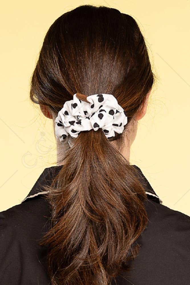 C.C Polka Dot Scrunchie