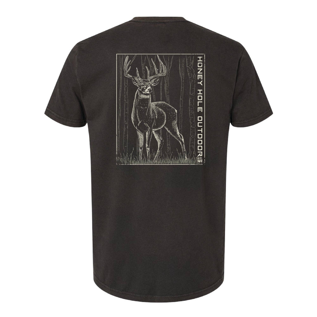 Honey Hole™ Trademark Short Sleeve - Birch Buck