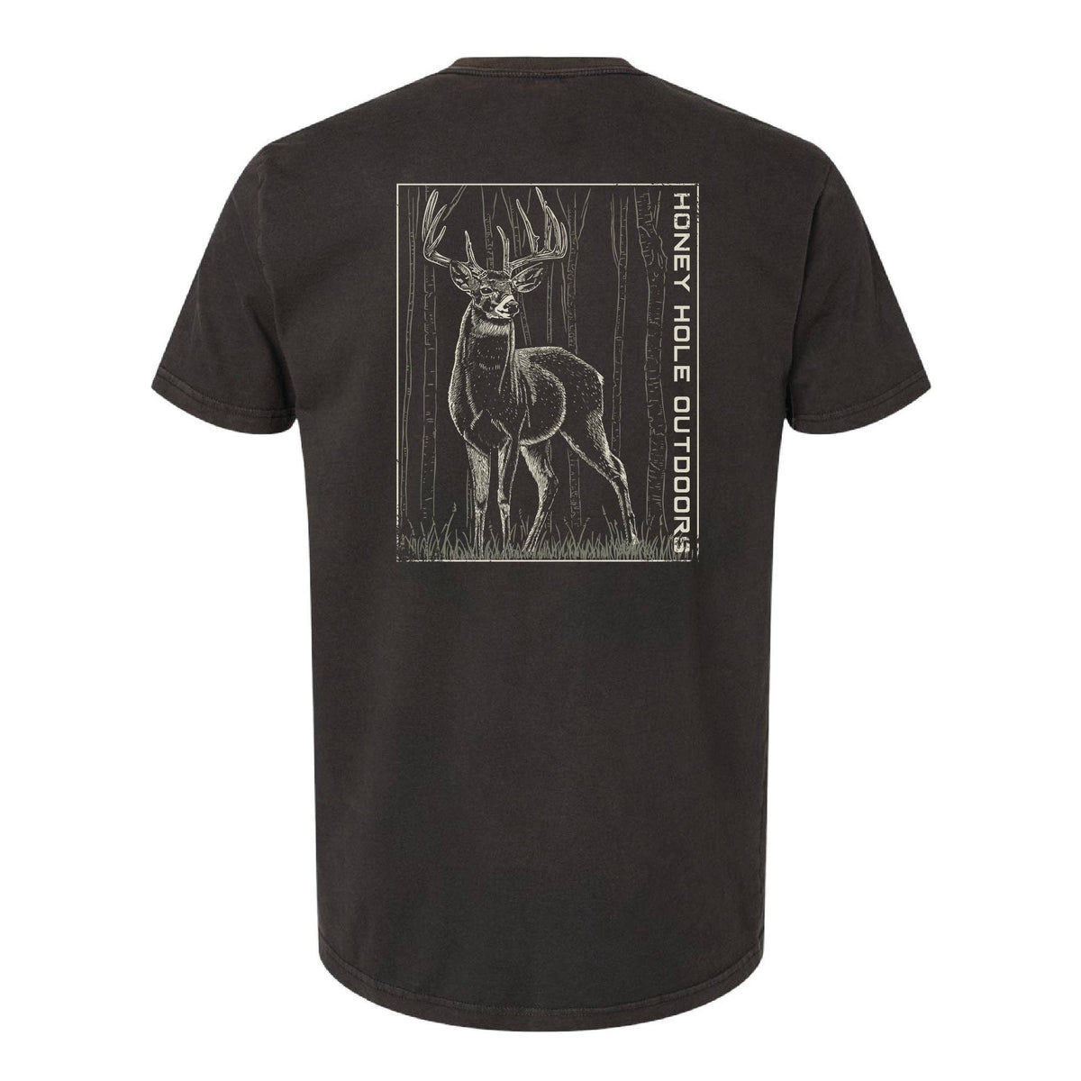 Honey Hole™ Trademark Short Sleeve - Birch Buck