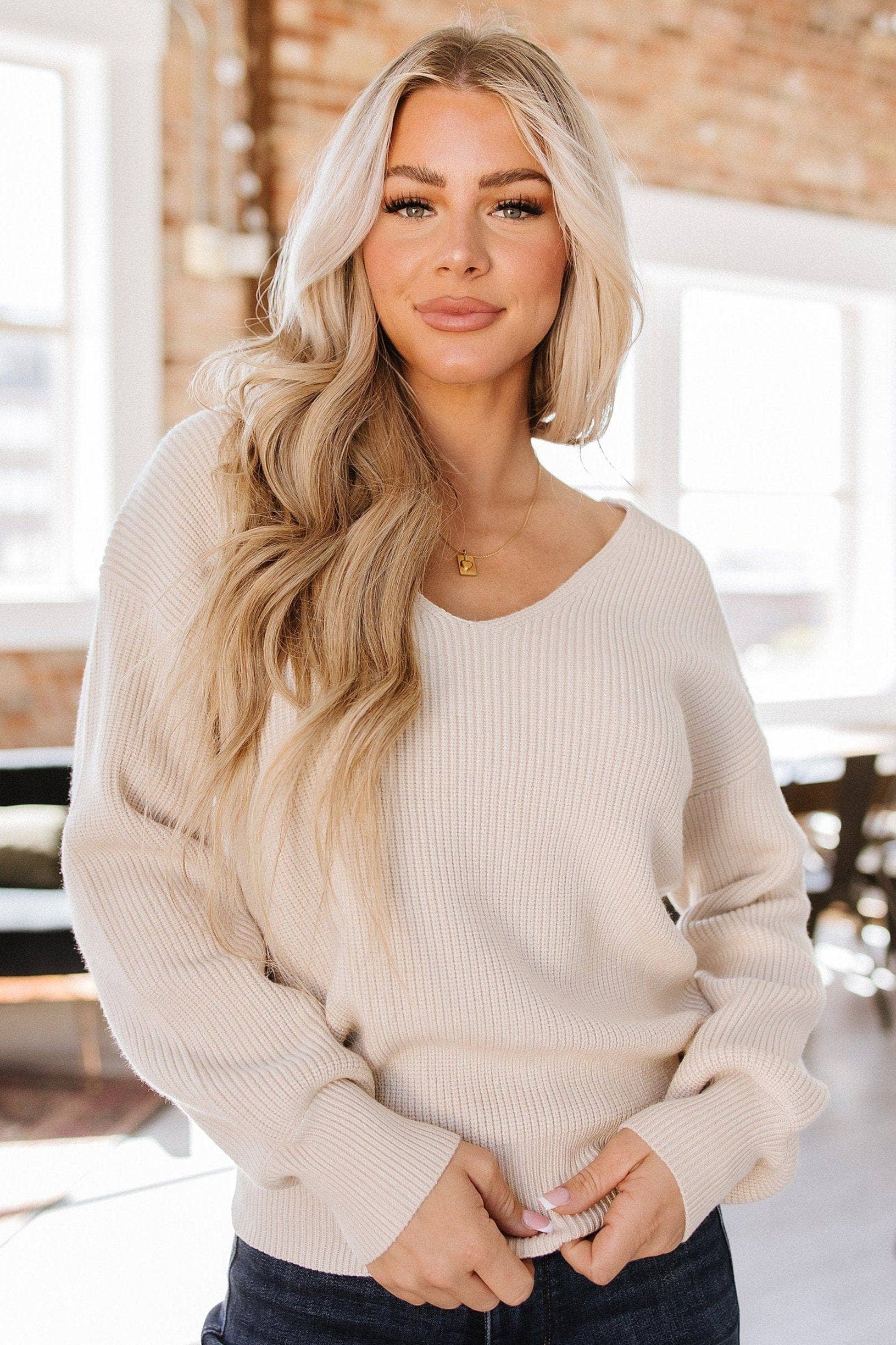 Annalise Bow Knot Sweater