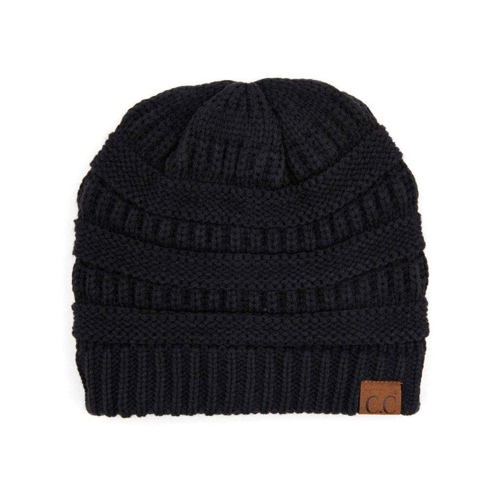 C.C Classic Cable Knit Beanie