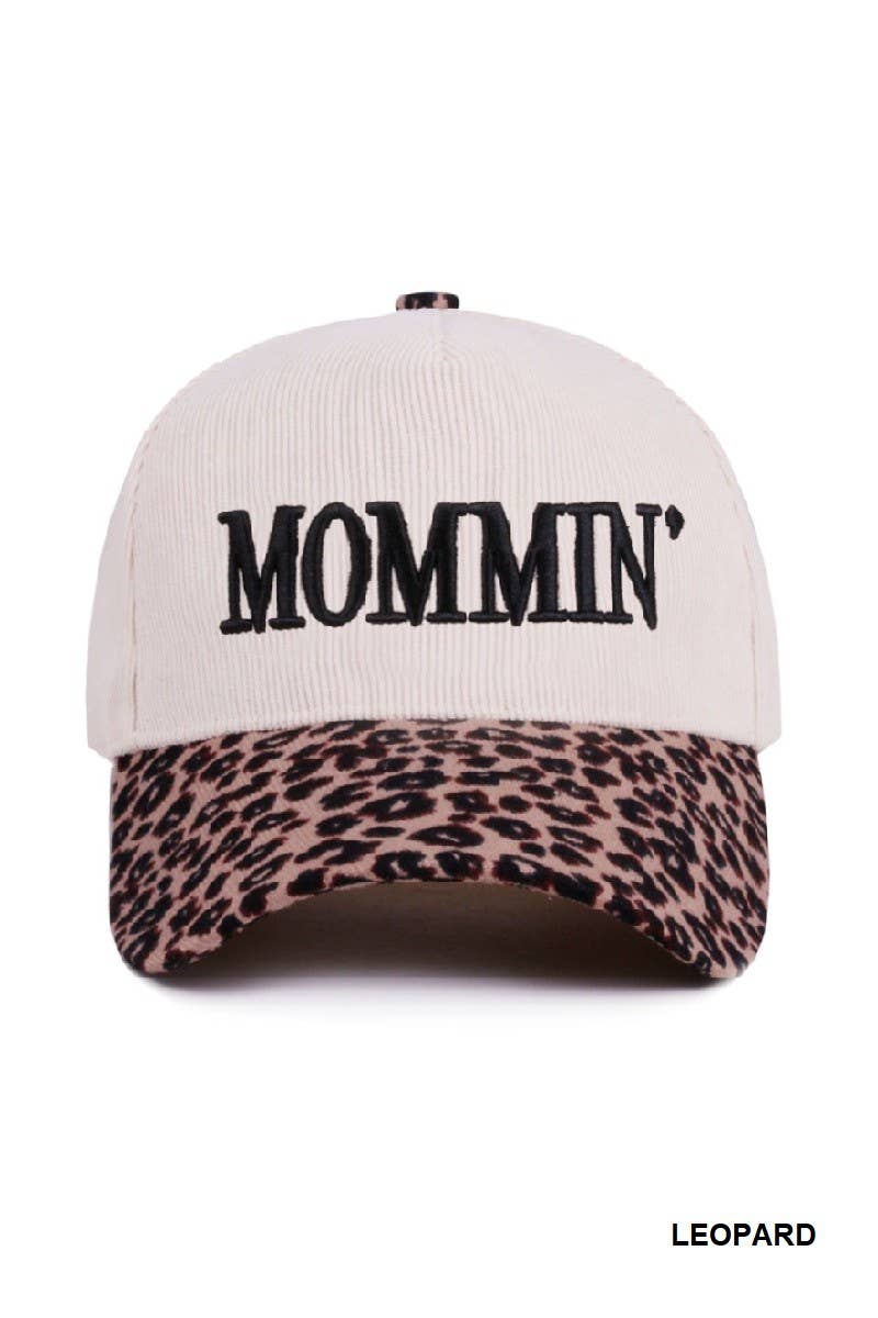 Mommin' Two Tone Corduroy Cap