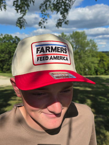 Turnrows™ Farmers Feed America Patch Cap