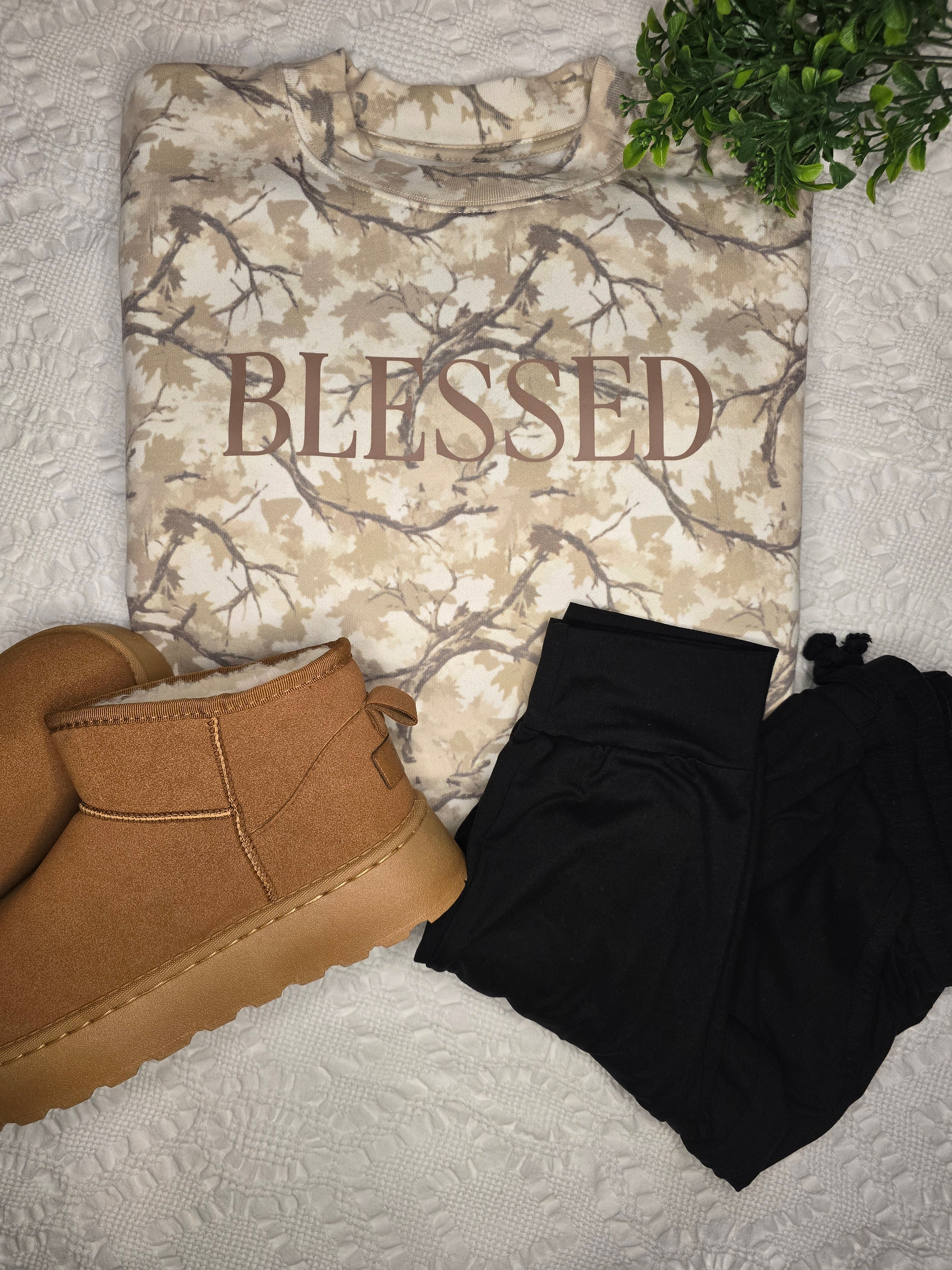 Blessed Camo Sweatshirt