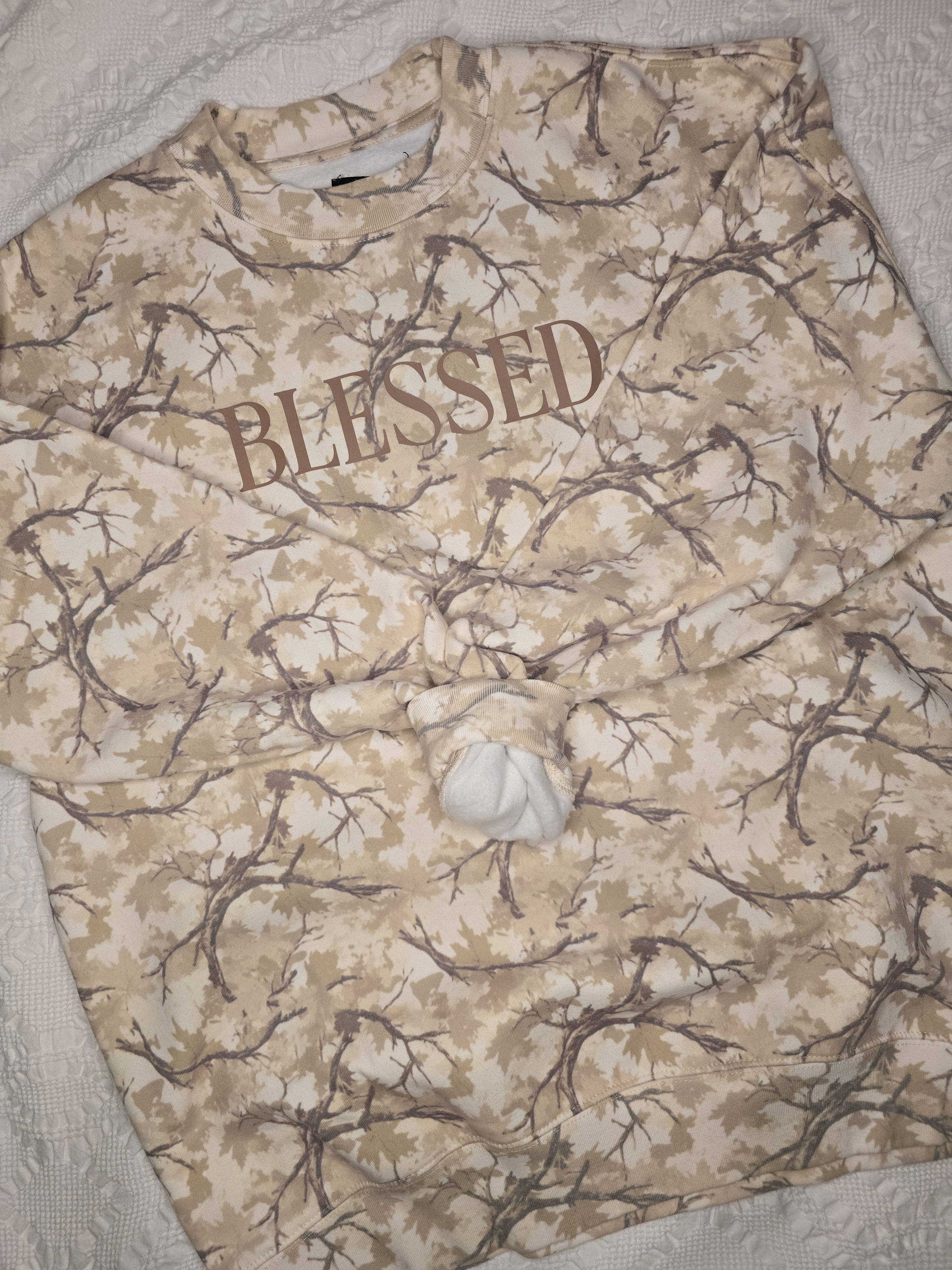Blessed Camo Sweatshirt