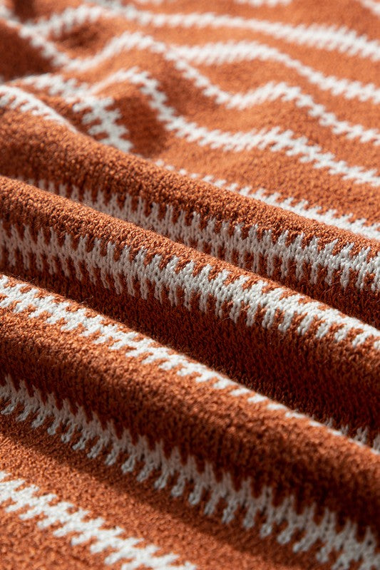 Louie Casual Striped Sweater