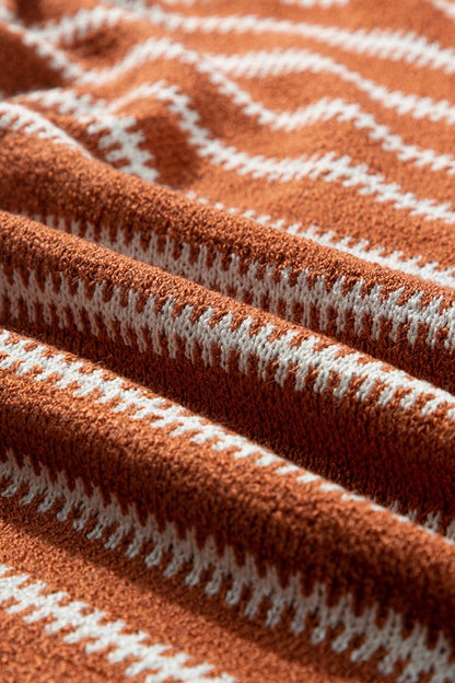 Louie Casual Striped Sweater