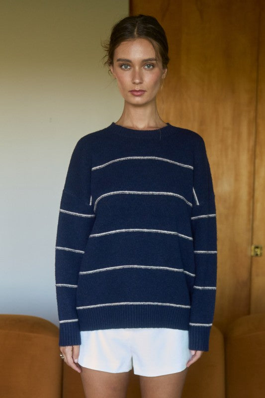 Midnight Sands Stripe Sweater