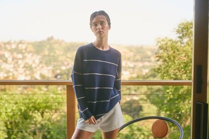 Midnight Sands Stripe Sweater