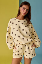 Dottie in Yellow Polka Dot Set