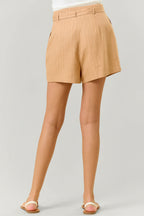 Harbor Linen Belted Shorts
