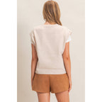 Collins Button Front Sweater Vest