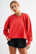 Crescent Open Back Tee