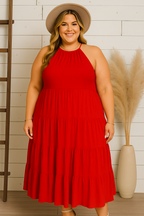 Red Romance Midi