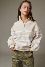Addison Stripe Pullover