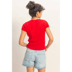 Sommer Button Top