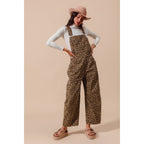 Lennox Leopard Barrel Overalls