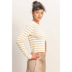 Hadley Striped Cardigan