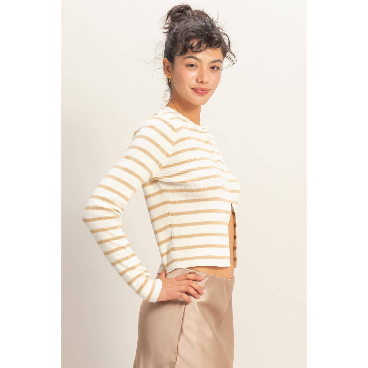 Hadley Striped Cardigan