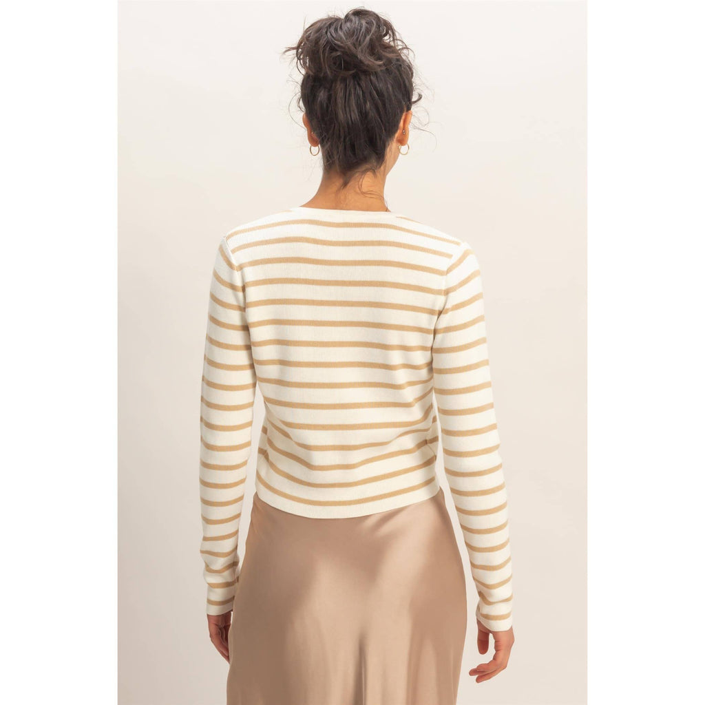 Hadley Striped Cardigan