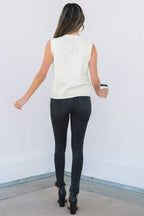 Izabella Buttoned Sweater Vest