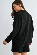 Off Duty Half-Zip Set