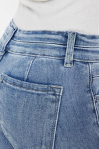 Kan Can Denim | Double Waist Band Flare Jeans