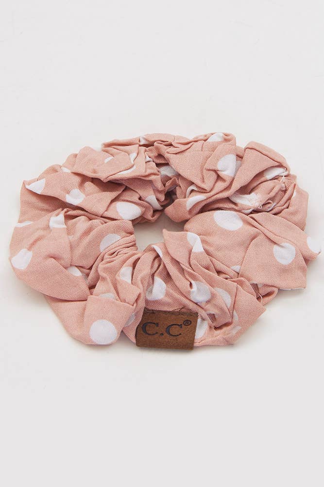 C.C Polka Dot Scrunchie
