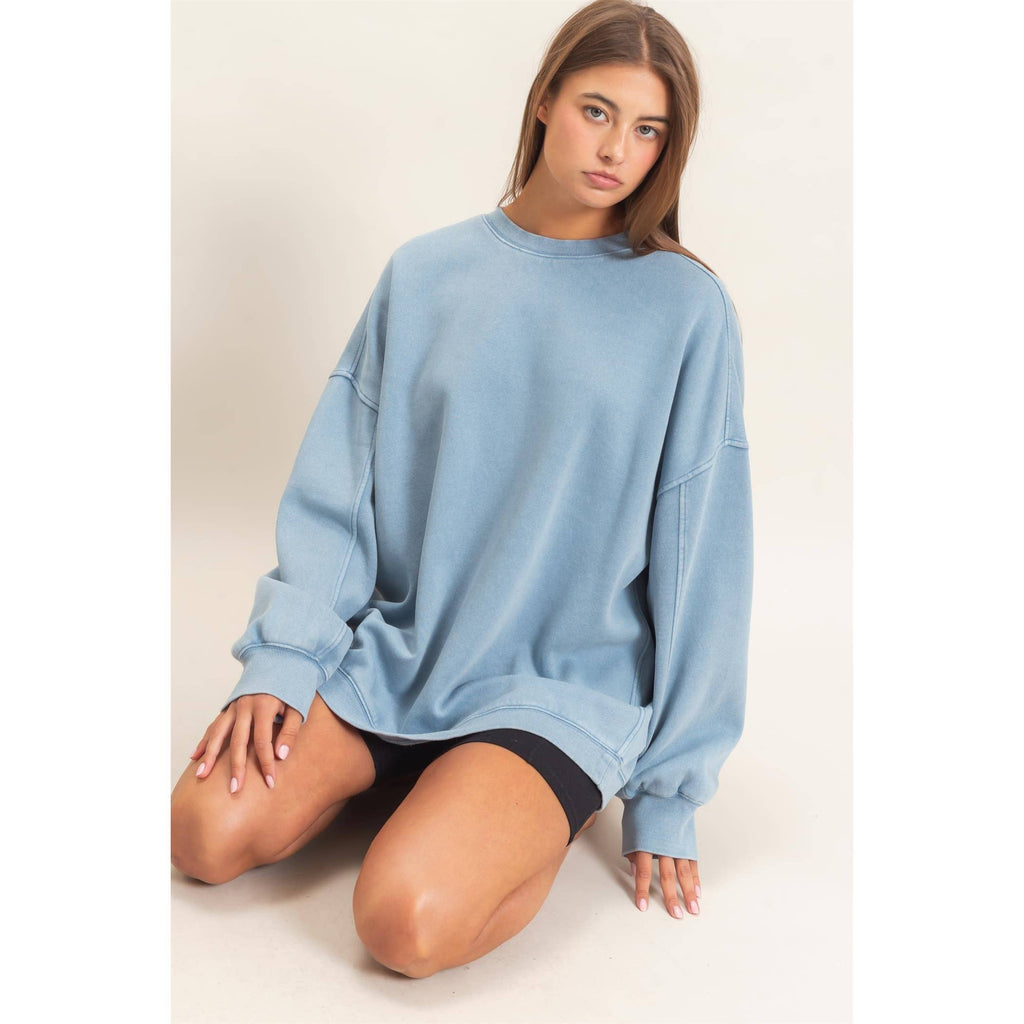 Vintage Ease Washed Sweatshirt