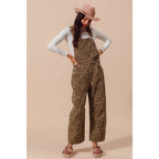 Lennox Leopard Barrel Overalls