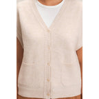 Collins Button Front Sweater Vest