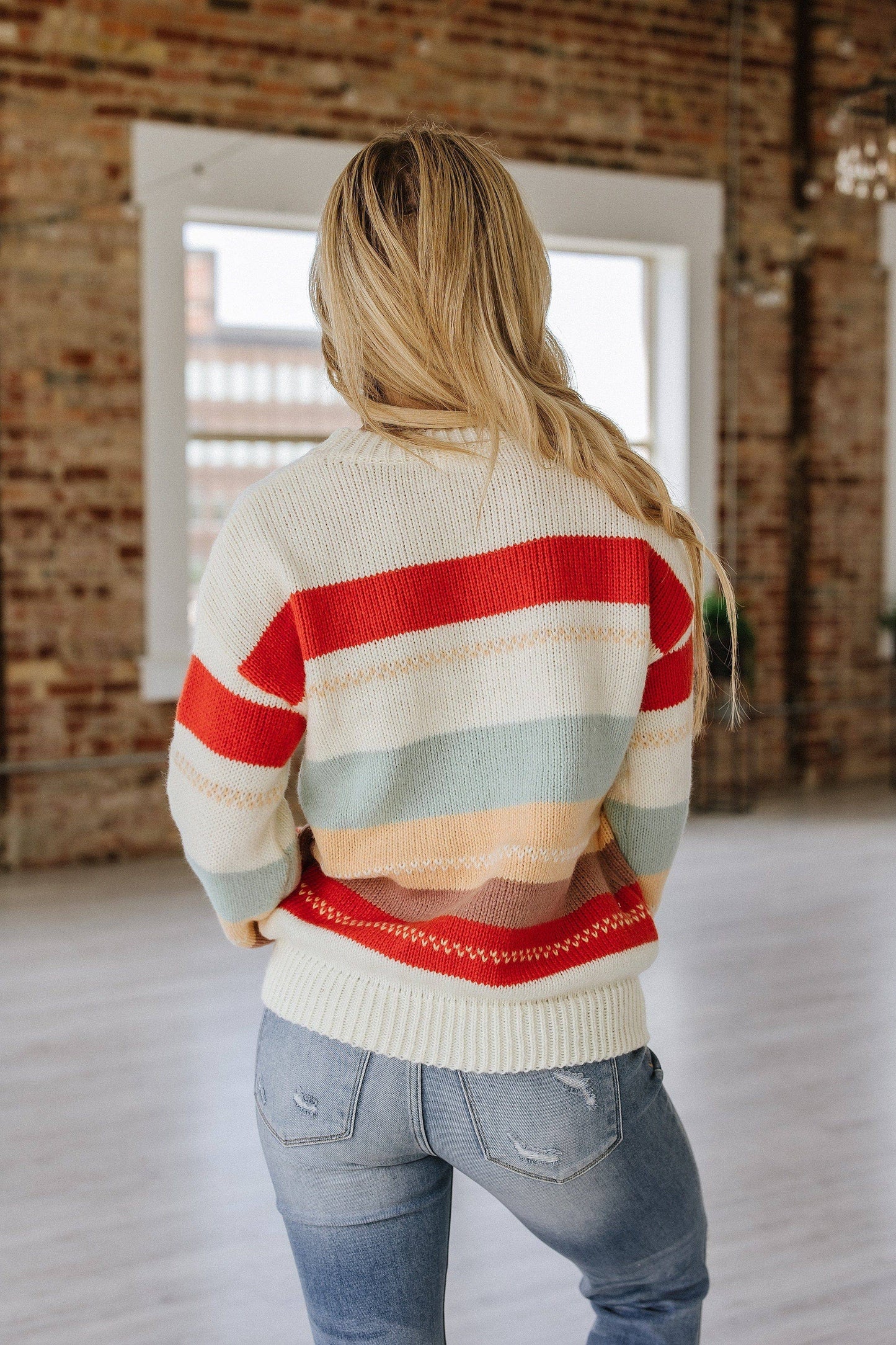 Azalea Color Block Sweater