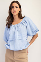 Graceful Moments Pleated Top