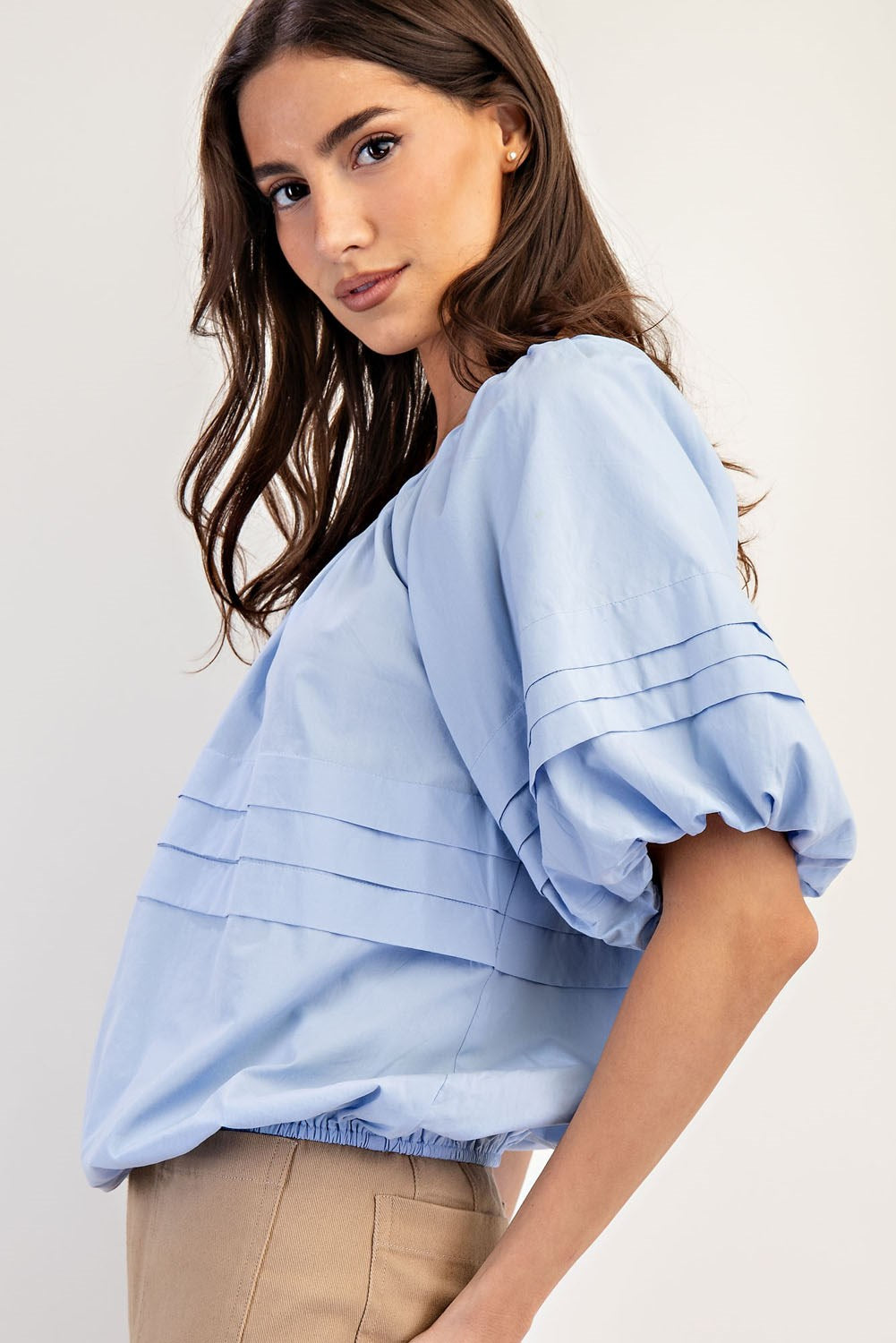 Graceful Moments Pleated Top