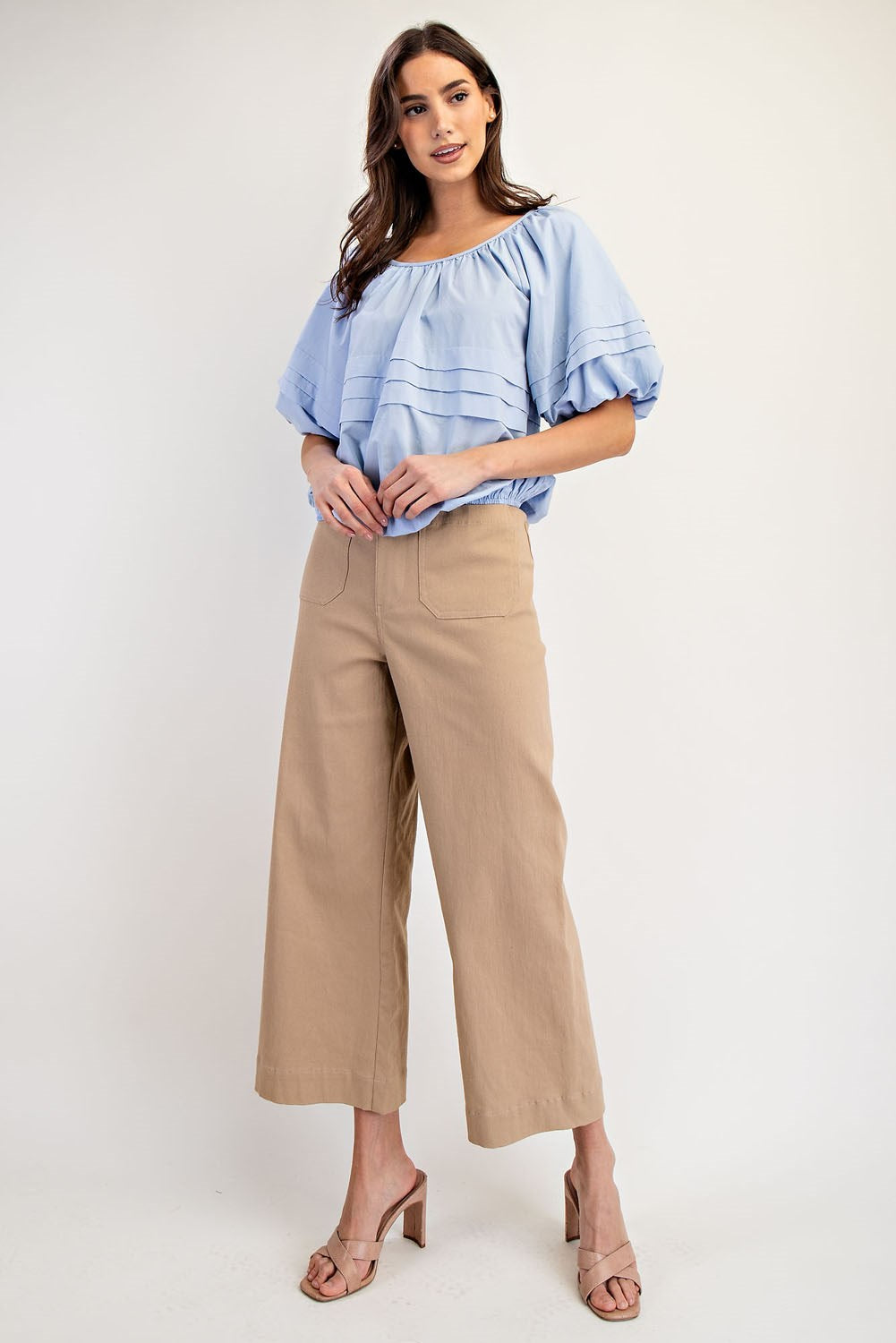 Graceful Moments Pleated Top