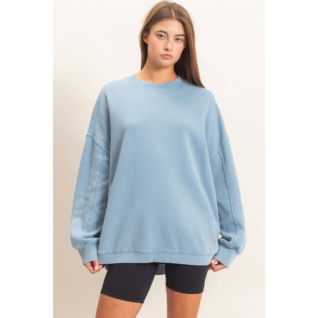 Vintage Ease Washed Sweatshirt