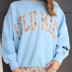 Lulu Mac Camo Embroidered Sweatshirt