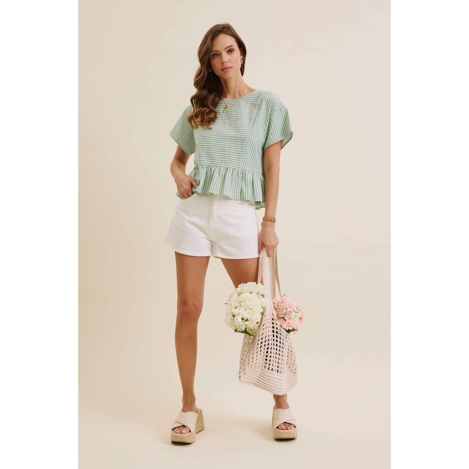Sweet Breeze Babydoll Top