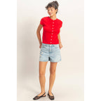 Sommer Button Top