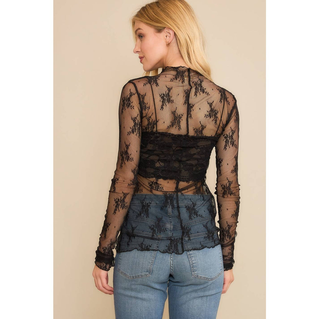 Allure Lace Top
