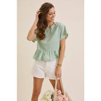 Sweet Breeze Babydoll Top