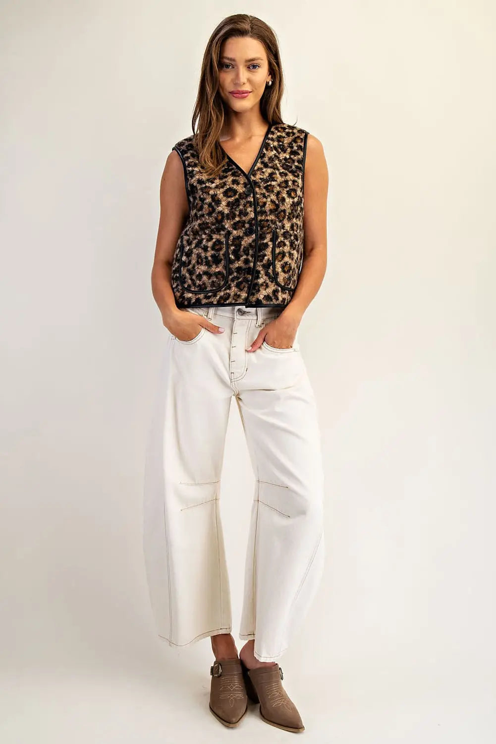 Wild Side Leopard Vest